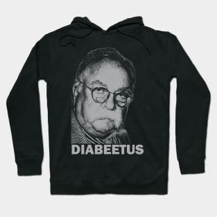 Diabeetus ++ Black Vintage Aesthetic Hoodie